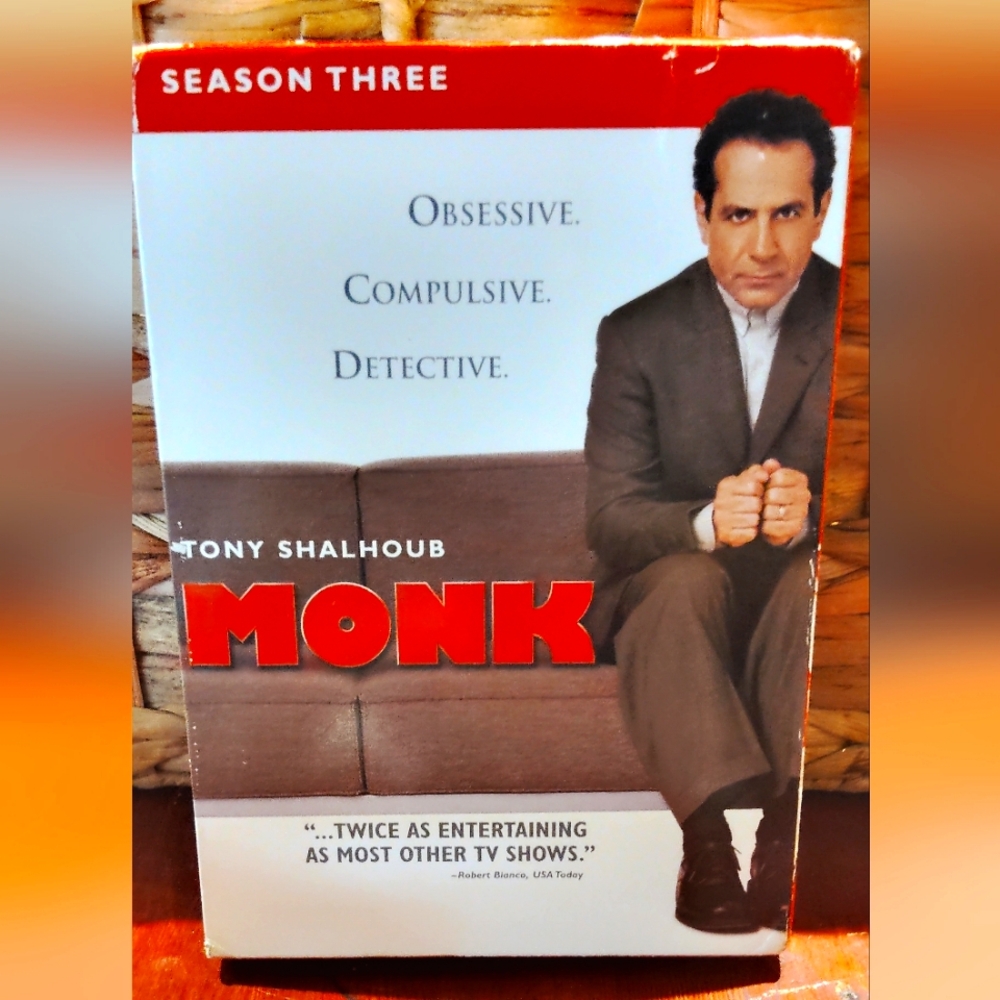 Monk Season Three DVD Set